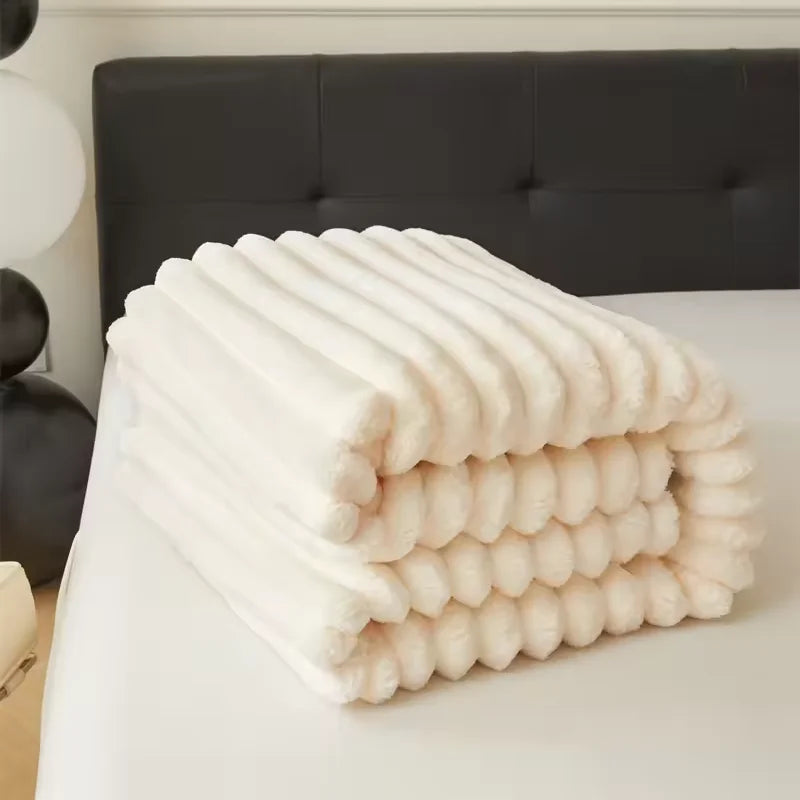 HuxWarm Fluffy Throw Blanket